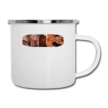 Grillen Emaille Tasse - GRILLEN