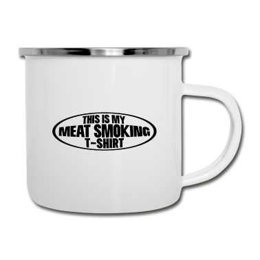 Grillen Emaille Tasse - Grillen