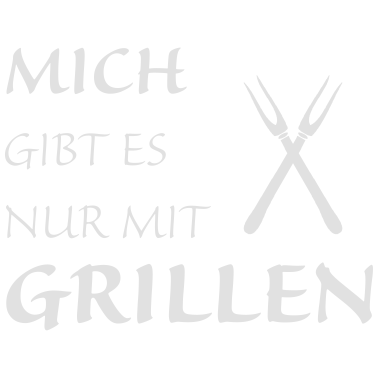 Motiv Nur mit Grillen