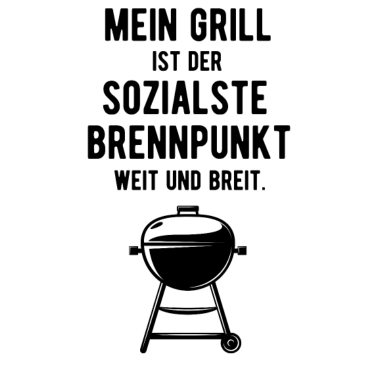 Motiv Grill T Shirt Mein Grill