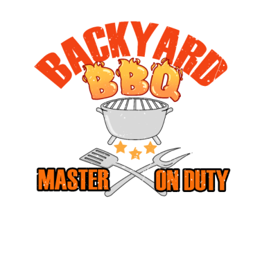 Motiv Hinterhof BBQ Meister Am Grill Grillen Griller