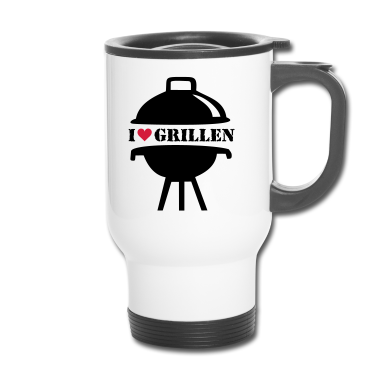 Grillen Thermobecher - Grill, grillen, BBQ, Rost
