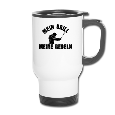 Grillen Thermobecher - Grill Grillen Sommer Spruch