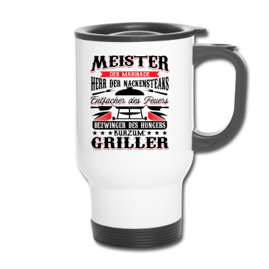 Grillen Thermobecher - Griller Grillen lustig