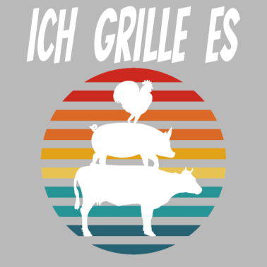 Motiv Grillen Grill Ich grille es