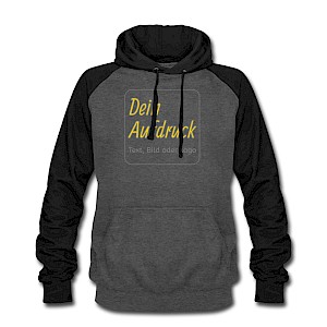 Unisex Baseball Hoodie mit Text, Bild oder Logo bedrucken lassen