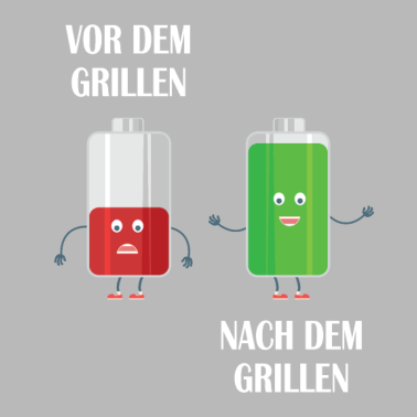 Motiv Vor dem grillen und nach dem grillen