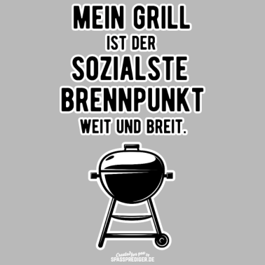 Motiv Grill T Shirt Mein Grill