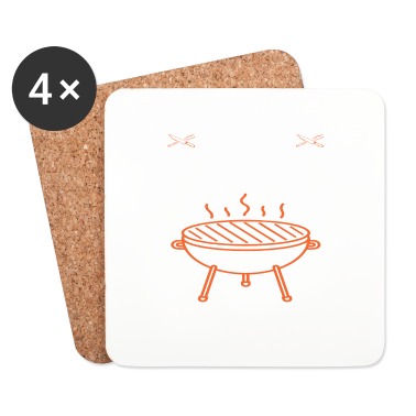 Grillen Untersetzer - grill grillen