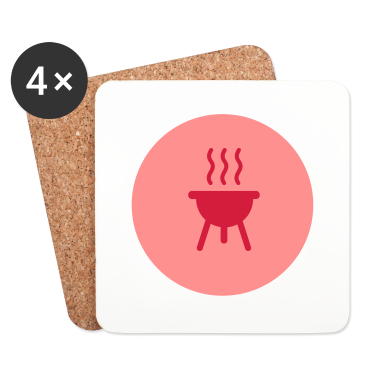 Grillen Untersetzer - Grillen