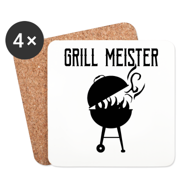 Grillen Untersetzer - Grill Meister grillen