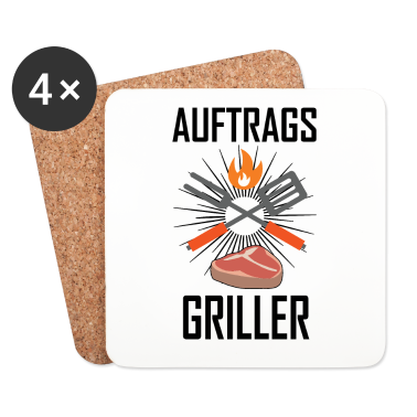 Grillen Untersetzer - Grillen