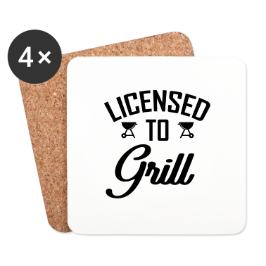 Grillen Untersetzer - Grillen