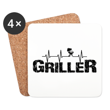 Grillen Untersetzer - Grillen