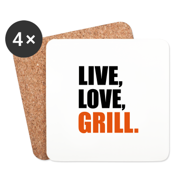 Grillen Untersetzer - grillen