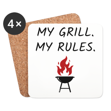 Grillen Untersetzer - Grillen