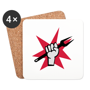 Grillen Untersetzer - Grill