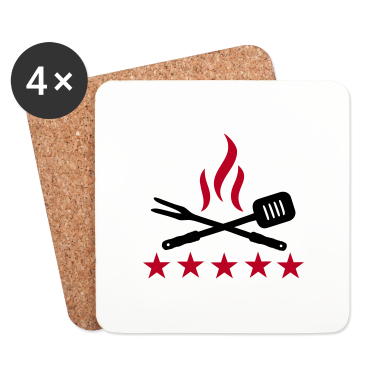 Grillen Untersetzer - Grillen