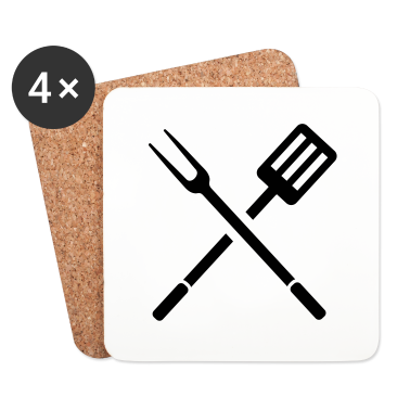 Grillen Untersetzer - Grillen