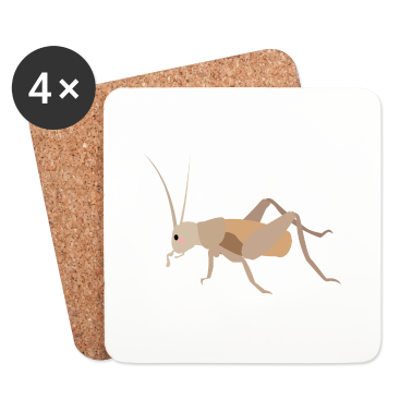 Grillen Untersetzer - Grille