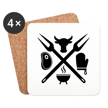 Grillen Untersetzer - Grillen