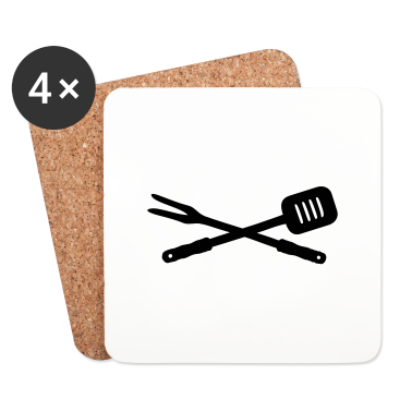 Grillen Untersetzer - Grillen