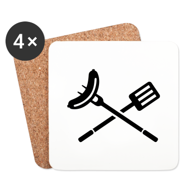 Grillen Untersetzer - Grillen