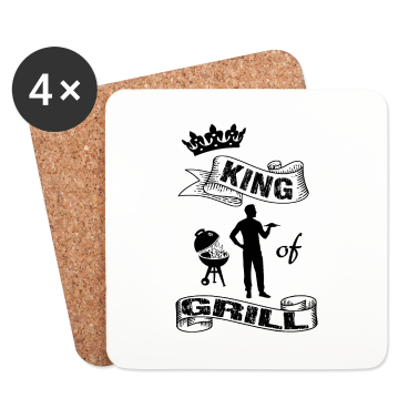 Grillen Untersetzer - Grillen