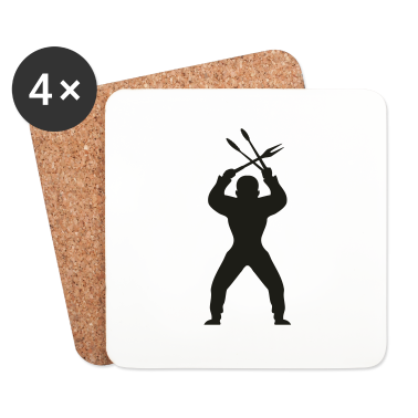 Grillen Untersetzer - grillen