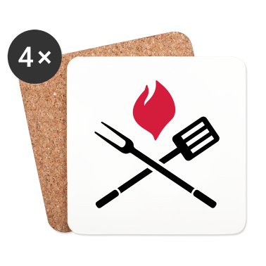 Grillen Untersetzer - Grillen