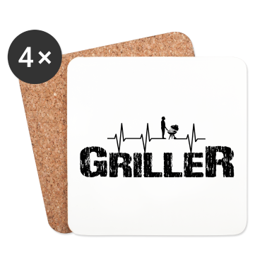 Grillen Untersetzer - Grillen