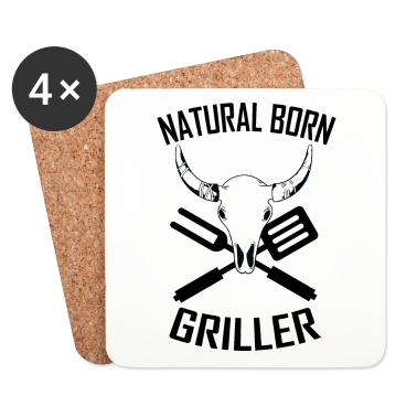 Grillen Untersetzer - Grillen