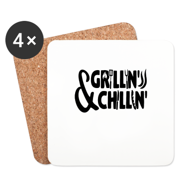 Grillen Untersetzer - Grillen