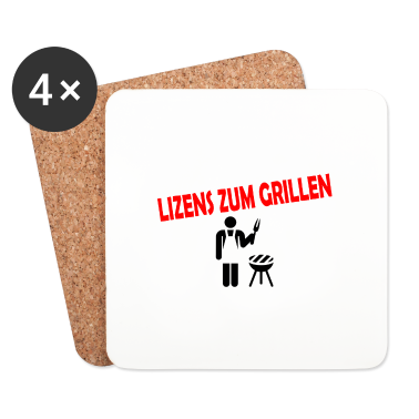 Grillen Untersetzer - GRILLEN