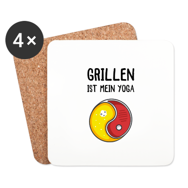 Grillen Untersetzer - Grillen Grillen Ist Mein Yoga