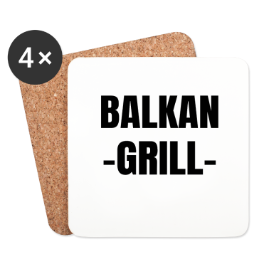 Grillen Untersetzer - Grill