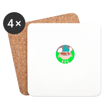 Grillen Untersetzer - Natural Born Griller Grillen zum Grillen geboren