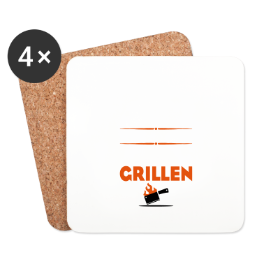 Grillen Untersetzer - Grillen