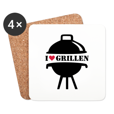 Grillen Untersetzer - Grill, grillen, BBQ, Rost