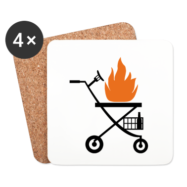 Grillen Untersetzer - Grill grillen