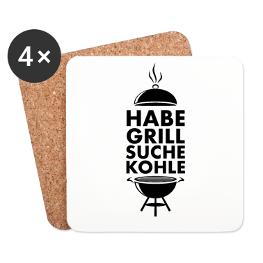 Grillen Untersetzer - grillen