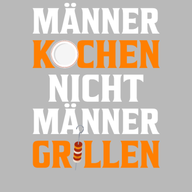 Motiv Männer grillen Statement Grill Grill-Liebhaber