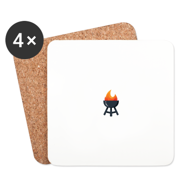 Grillen Untersetzer - Grillen Griller Grill BBQ Grillsaison Geschenkidee