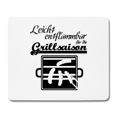 Grillen Mousepad - Grillsaison Grill grillen Sommer Party Geschenk