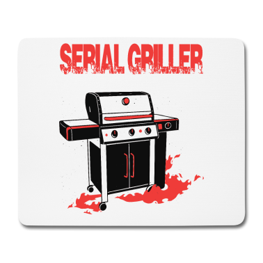 Grillen Mousepad - serial griller Grill