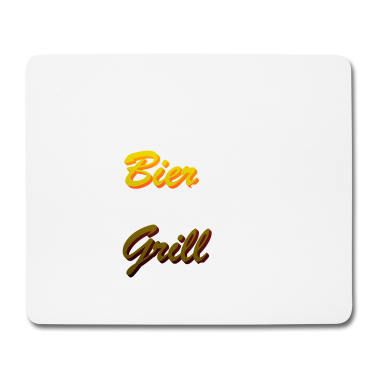 Grillen Mousepad - Bier Grill Griller Grillen