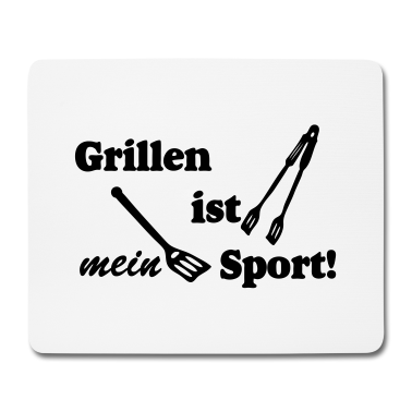 Grillen Mousepad - Grillen mein Sport Grill ...