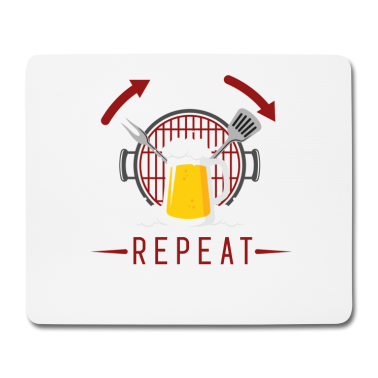 Grillen Mousepad - Grill, Grill Fleisch, Grill Saison,