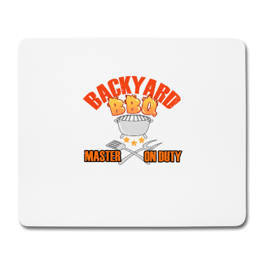 Grillen Mousepad - Hinterhof BBQ Meister Am Grill Grillen Griller