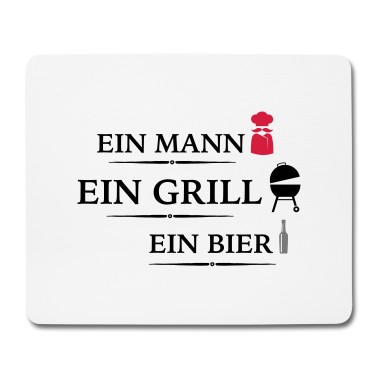 Grillen Mousepad - Grill